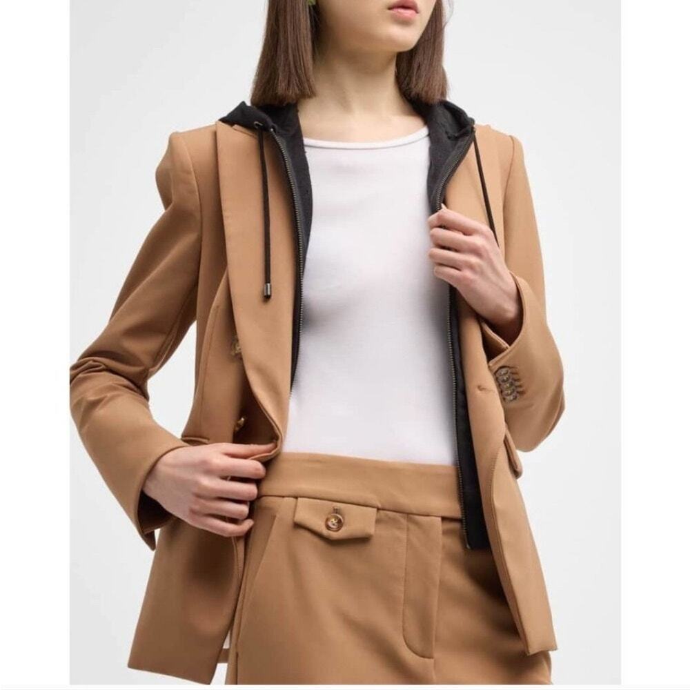 NWT Veronica Beard Miller Dickey Jacket Blazer 8 Acorn - Picture 3 of 10